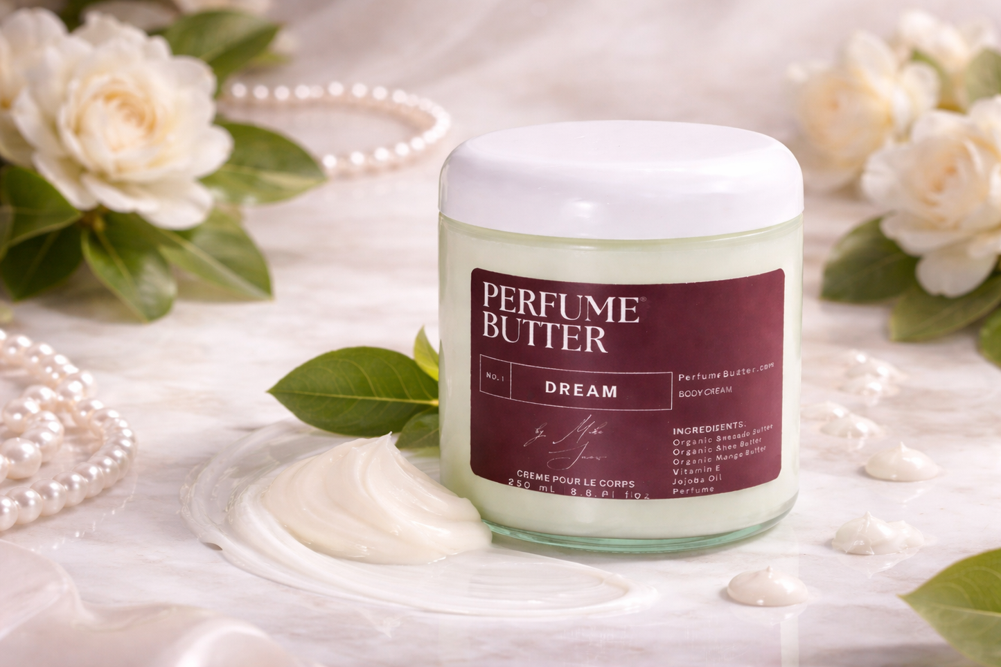 DREAM – The Luxury Body Butter Perfume | Crisp Green Apple, Pink Pepper & Bergamot Fragrance | Fresh Scent for Women| Perfume Butter