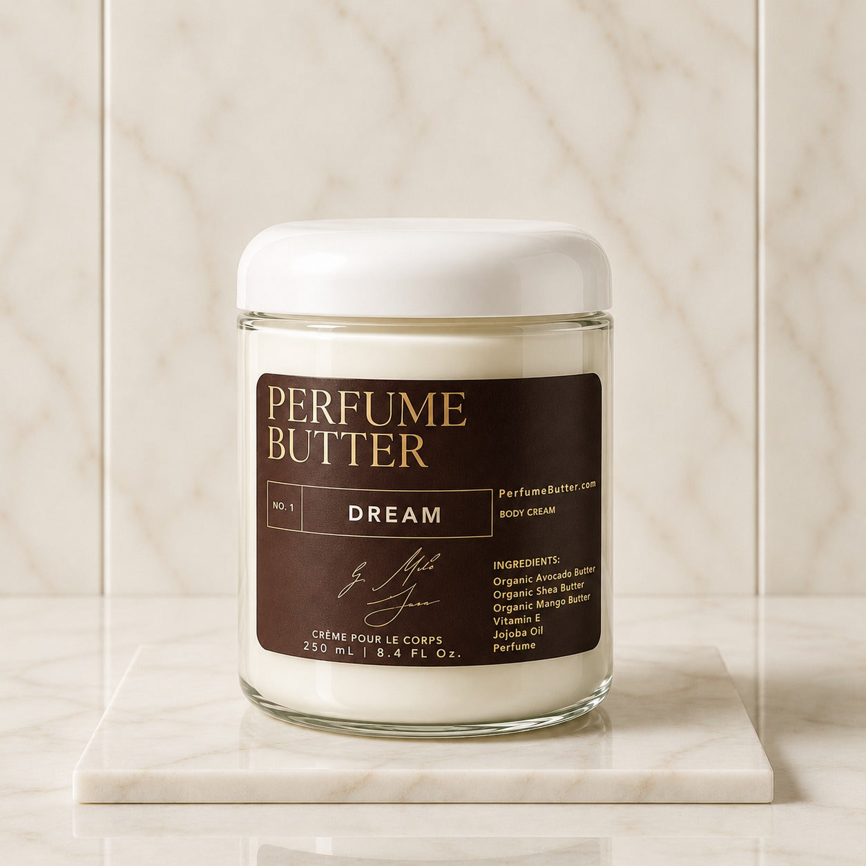 DREAM – The Luxury Body Butter Perfume | Crisp Green Apple, Pink Pepper & Bergamot Fragrance | Fresh Scent for Women| Perfume Butter